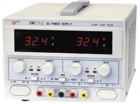 EM1712雙路直流穩(wěn)壓電源 高精度32V/5A輸出的儀器儀表利器